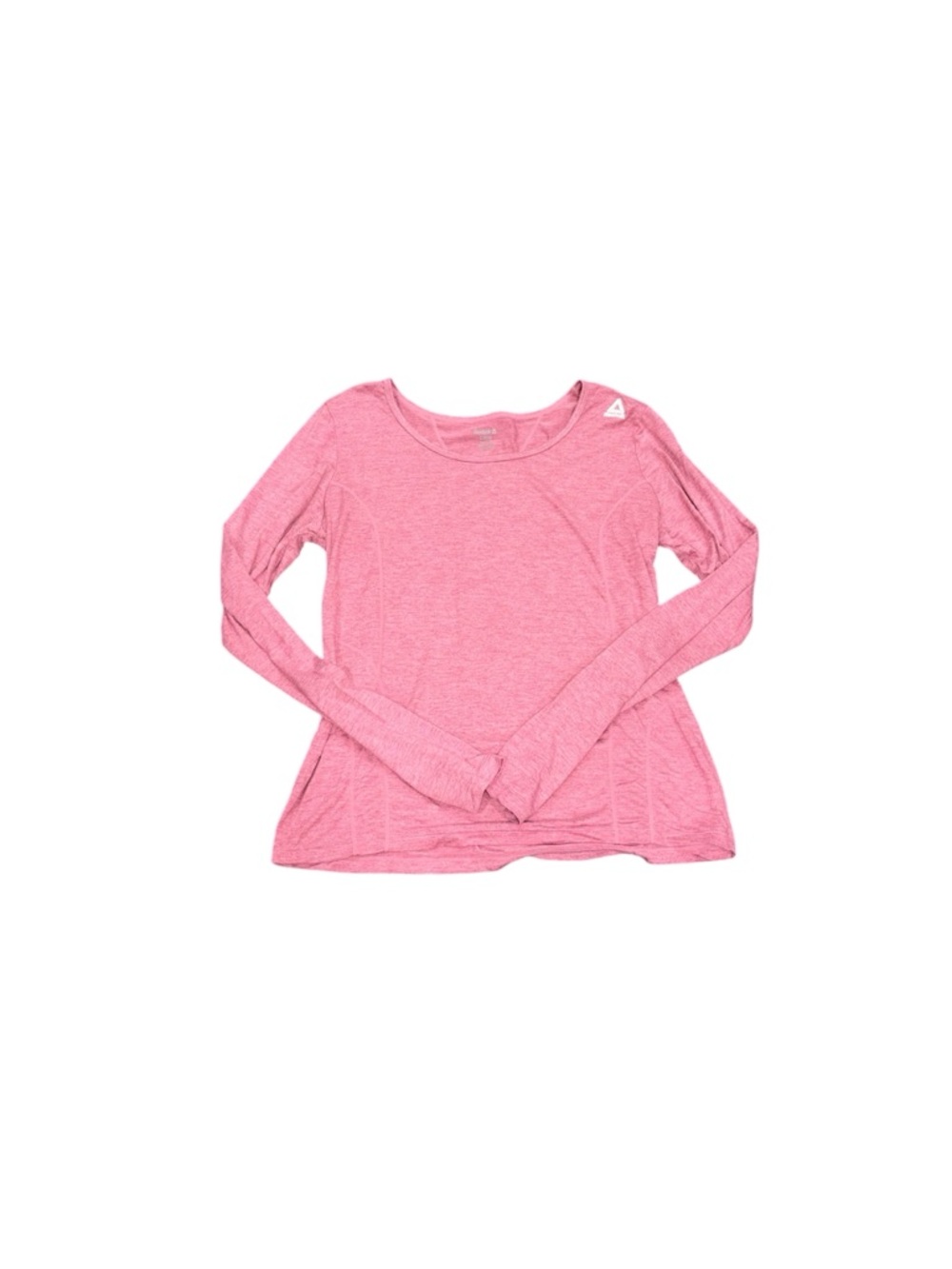 Reebok Pink Long Sleeve Women's Athletic Top Size L